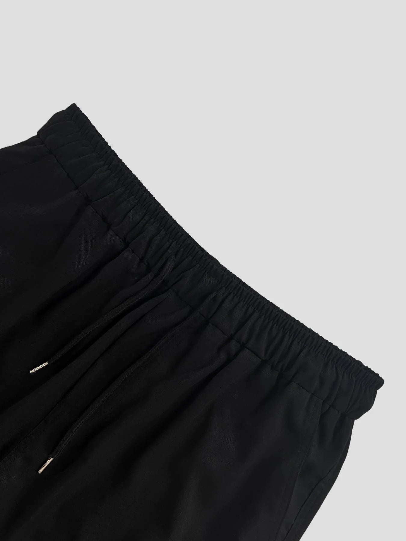 Men's Drawstring Waist Cargo Pants Regular Fit Casual Comfy Straight Leg Trousers for Outdoor Daily Wear Men's Fashion Pants