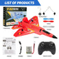F22 Raptor RC Plane 2.4G 2CH Remote Control Flying Glider With LED Lights EPP Foam Airplane Toys For Children Gifts