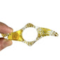 1/2/3 Pcs Dried Flower Resin Book Page Holders Colorful Clear Thumb Rings Book Page Holder Bookmark Gift for School Office Women