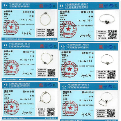 Bracelet Original 925 Sterling Silver Charm Bracelet 17-20CM Love Heart Pave Zirconia Bracelet for Women DIY Charm Jewelry Gifts