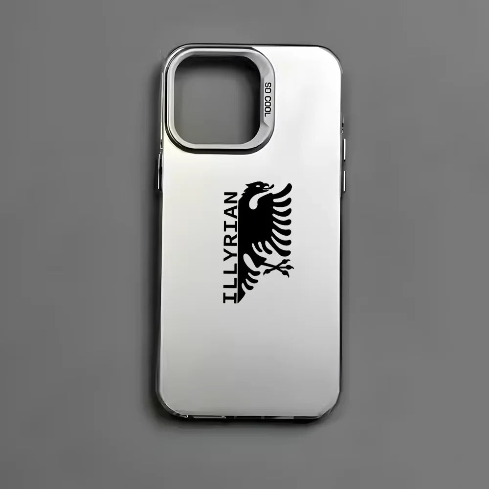 Albanian Flag Phone Case For iPhone 17 Air 16 e 15 14 13 12 11 Pro Max Plus Mini SE 2020 2022 Shockproof Bumper