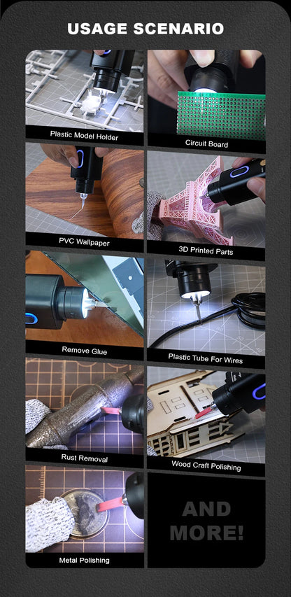 JAKEMY Ultrasonic Cutting Knife Ideal for DIY 3D Printing Cutting High-Speed Carving & Polishing