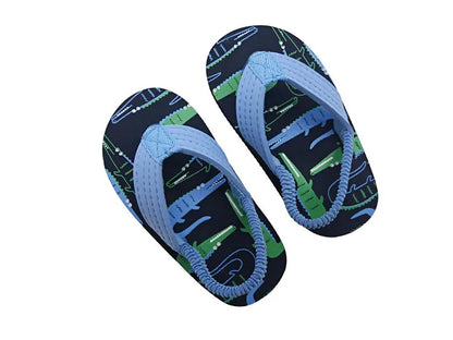 Children Flip Flops Shoes Cartoon Summer EVA Soft Sole Indoor Bathing Anti Fall Girls and Boys Sandals Beach and Pool Slippers