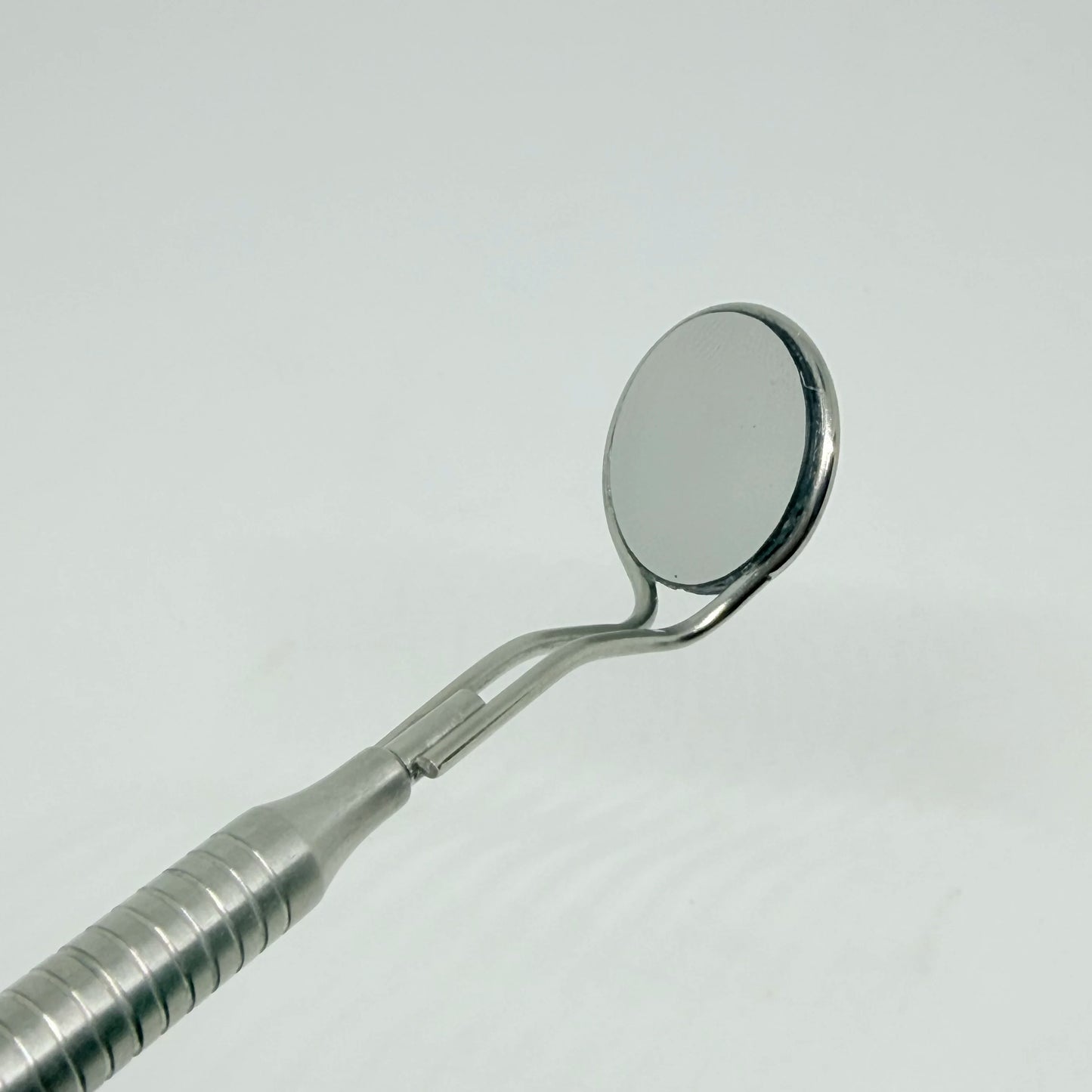 DENILK 1 pc Dental Mouth Mirror With Handle Anti-Fog Rhodium Double Sided Oral Mirrors  Reflectors Reuse Oral Mirror Handle