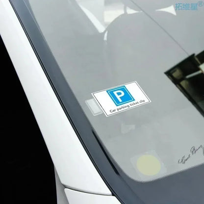 5PCS Car Parking Ticket Clip Windscreen Card Bill Holder Mount Fastener Organizer Car Styling Windshield Stickers Home Office