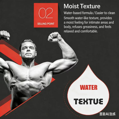 Long-Lasting Anal Lube for Men Reduces Discomfort Safe Gentle Intimate Bottom  Lubricant  Adult Play Syringe Application