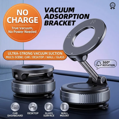 K007 Magnetic Phone Holder 360° Three-Axis Folding Car Mount Strong Magnet Dashboard Desk Stand for iPhone 16 15 Xiaomi Samsung