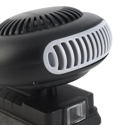 Electric Heater Fan Electric Portable 2 Gear  Space Heater 18V Battery Powered 170W for Workshop