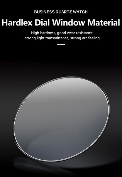 POEDAGAR Luxury Original Man Watch Waterproof Stainless Steel Luminous Men's Wristwatch Date Week Quartz Fashion Watches For Men