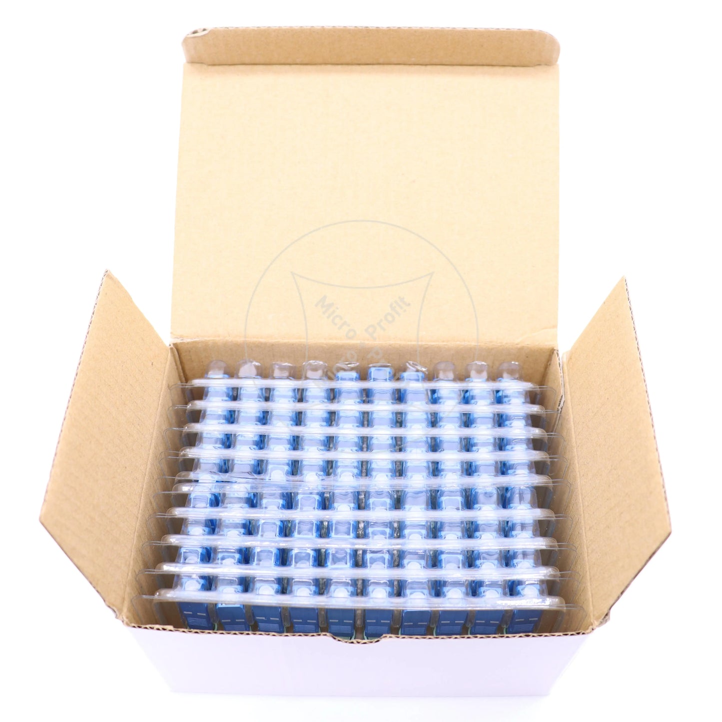 50/100/200/400pcs SC APC UPC Fiber Optic Fast Connector SM Single-Mode Optical Quick Connector FTTH Tool SC Adapter Freeshipping