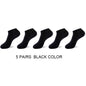 5Pairs/Lot Men's Bamboo Fiber Socks Business Short Breathable Ankle Socks Male Sock High Quality Large Size EU38-44