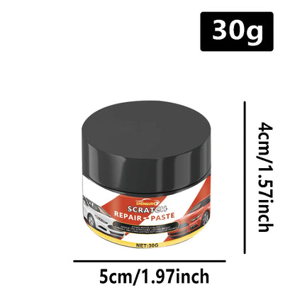 Car Wheel Hub Scratch Refurbishment Paste, Tire Rim Scratch Paint Repair Paste - Aluminum and Steel Rings Dent Restore Care