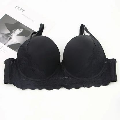 2025 New Sexy C D DD E Cup Bras For Women Breathable Red Khaki Pink Black White Skin Push Up Underwear Plus Size Lingerie