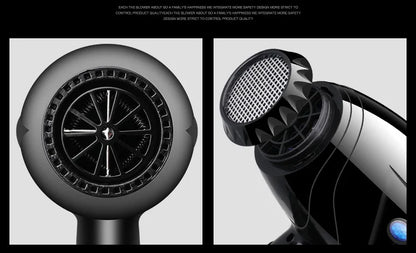 With 5 Gifts Hair Dryer 1800W Powerful Hair Dryer Fast Heating Hot And Cold Adjustment Air Blow Dryer with Air Collecting