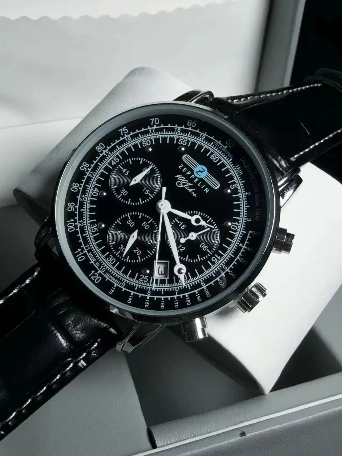 Zeppelin Airship Automatic Mens Watch Retro Business Commemorative Gift Fashion Leisure Timepiece Case New Watch
