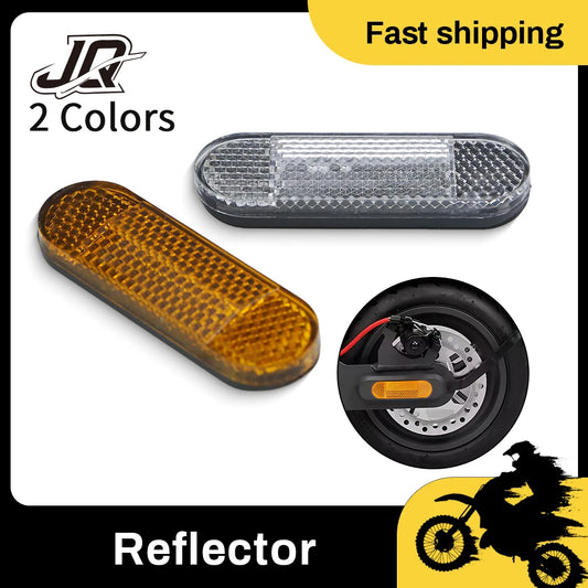 Front Safety Reflector For Xiaomi 1s Pro Pro2 M365 Electric Scooter Night Warn Reflective Part