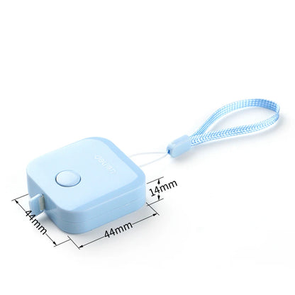 Deli Measuring Tape 1.5M Portable Leather Soft Ruler Double Scale (CM/Inch) линейка for Office School Home Stationery Supplies