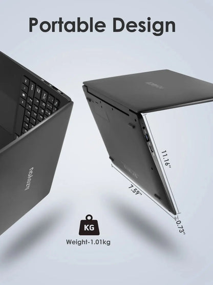 Laptop with 4Gb Ddr4+64Gb Emmc, Expandable to 512Gb Ssd, 11.6inch Display Ports, Bluetooth Wifi, HDMI Connection, Supports Tf Card Expansion