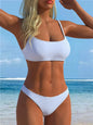 Circyy Striped Bikini Set Women Sexy Swimsuit Holiday 2 piece Swimwear Summer Thongs Bathing Suit Spaghetti Strap Bikini Set