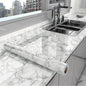 40cm Marble Self Adhesive Wallpaper Vinyl Contact Paper PVC Waterproof Wall Stickers For Kitchen Decorative Film Home Decor