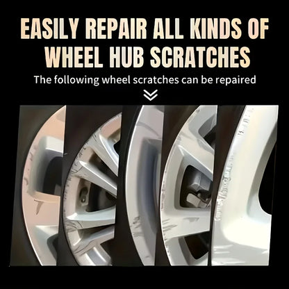 Silver Color Car Paint Touch Up Pen, HUB Scratch Repair Restore, Disappear Scratches, Fast Effective Renewal,Car Paint Quick Fix