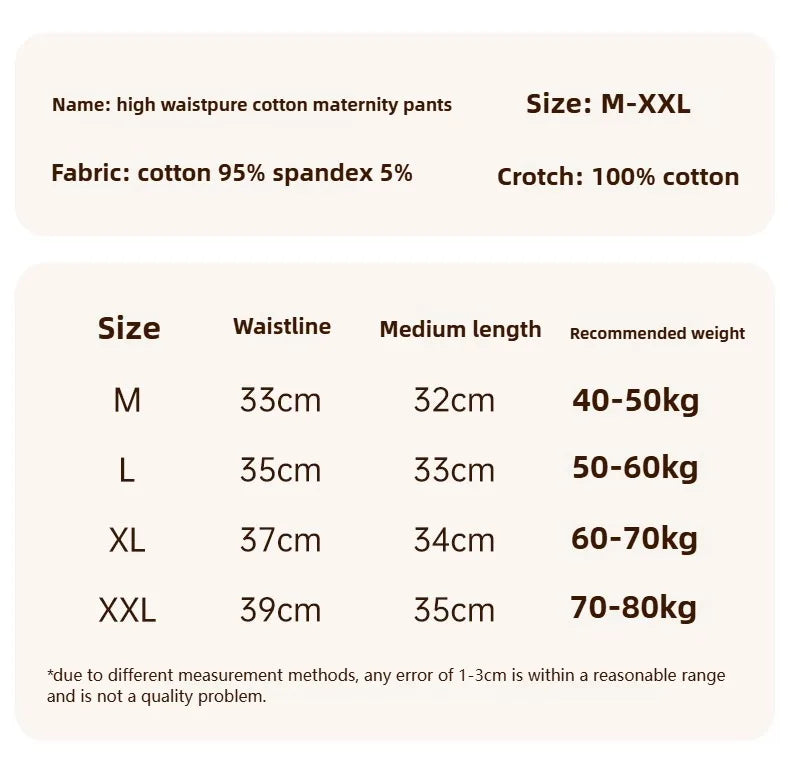 3PCS/set High Waist Intimate Clothes for Women Adjustable Waistband Pregnant Panties Cotton Maternal Panties Women's Underwear