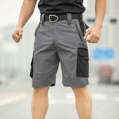 Men's Tactical Cargo Shorts Quick Dry Lightweight Multi-Pocket Military Style for Hiking Fishing Camping Work Summer Outdoor