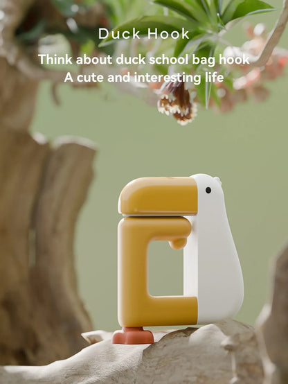 Portable Office Supplies Thinking Duck  Hook Hanging Decor Table Interesting Wallet Bag Hook Wall Hanger Bracket Handbag Non Pun