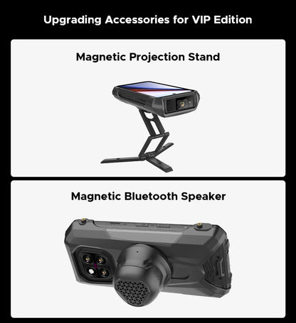 World Premiere DOOGEE V Max Play 5G Projector Rugged Phone 20500mAh Dual Camping Lights Dimensity 7300 16GB+512GB NFC Smartphone