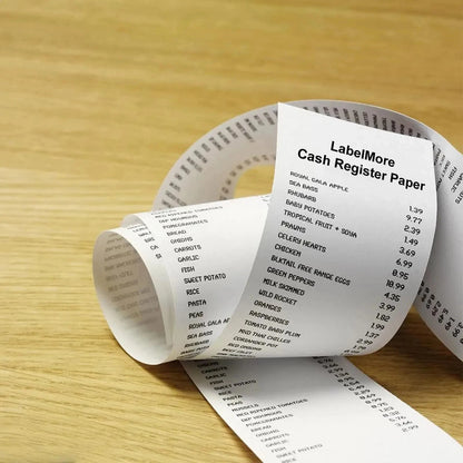 80MM Thermal Receipt Paper 3/6/10 Rolls White Paper For Mini Portable Thermal Receipt Printer For Supermarket Business Printing
