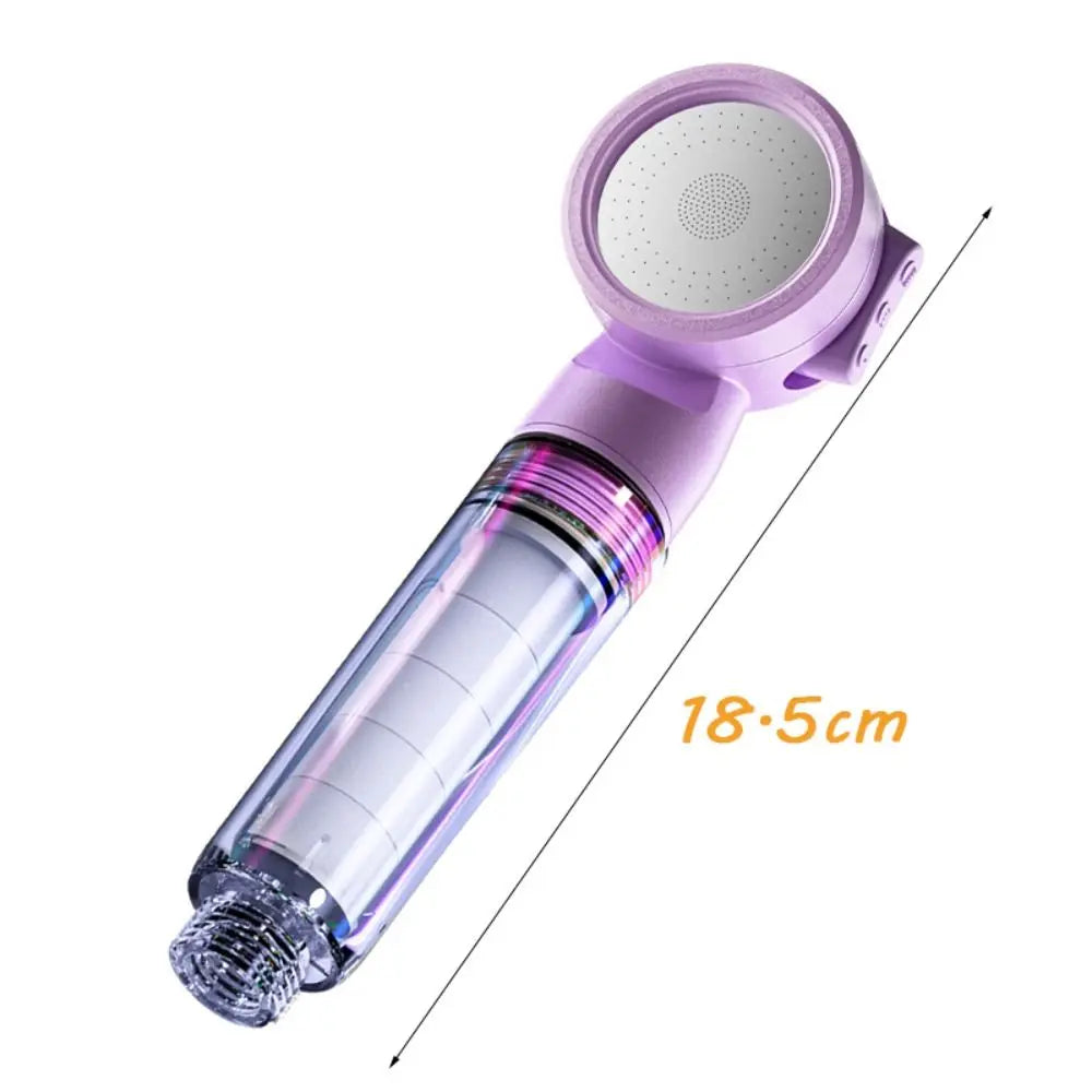 Durable Portable Travel Showerhead 3 Modes Detachable Hotel Filter Clean Filter Shower Head Shower Head Universal