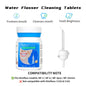 H2ofloss Oral Irrigator Water Flosser 140PSI High Pressure Water-Proof Design 300ml 5 Modes 5 Nozzles for Dental Cleaning
