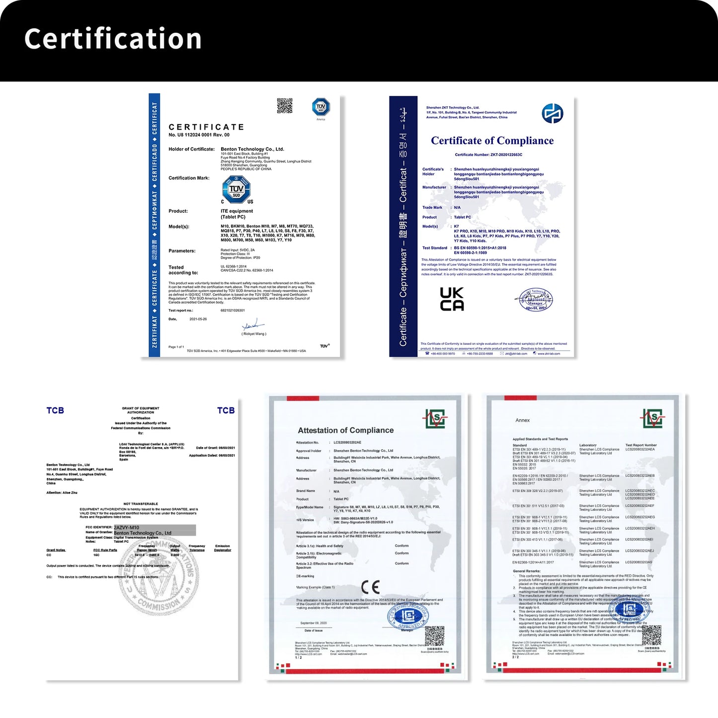 PRITOM 7 Inch Kids Tablet Quad Core Android 13 32GB WiFi Bluetooth Educational Software Installed