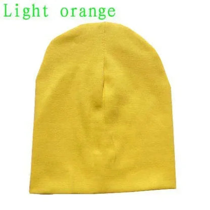 6M-3Y Baby Knitted Hat Scarf Set Solid Color Cotton Hip Hop Beanie Warm Toddler Cap for Boys Girls Spring Autumn Winter