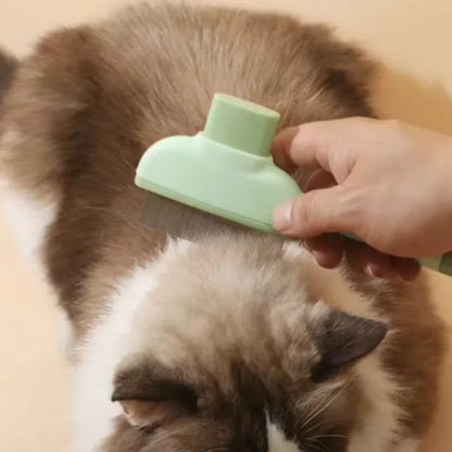 Self-Cleaning One-Button Dog Comb Pet Hair Remover Cat Brush Massage Grooming Combs for Dogs And Pets