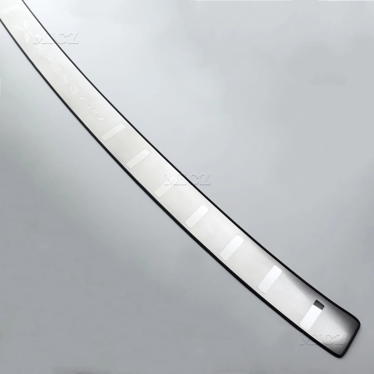 Car styling Rear Bumper Protector Sill Trunk Rear guard Tread Plate Trim For XPENG G9 2022 2023