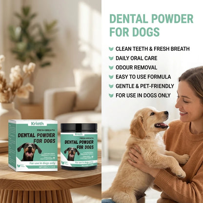 Fresh Breath Dental Powder Reduce Tartar Plaque Eliminate Bad Odor Support Gum Health Mint Flavor Gentle Teeth Cleaning Powder