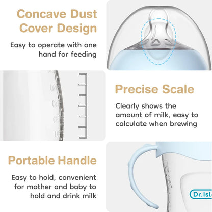 Baby PP Bottle 150/240/330ML Newborn Baby Bottle with Handle Milk BottleFeeding Baby Bottles Newborn Feeding Supplies BPA-Free
