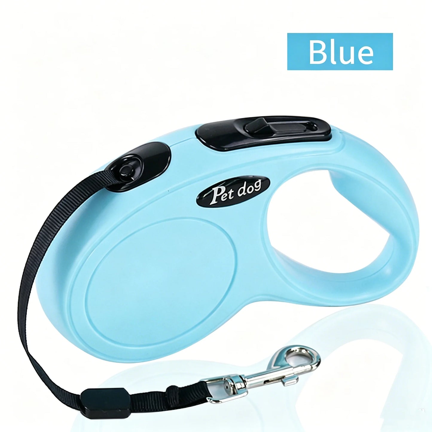 3M/5M Automatic Retractable Dog Leash ABS and Nylon Material Anti-Slip Handle for Puppy Small Medium Dogs Cat Outdoor Walking