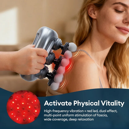 48-Heads Fascia Gun High-Frequency Vibration Body Massage Gun Back and Waist Massager Neck Shoulder Massager Muscle masajeador