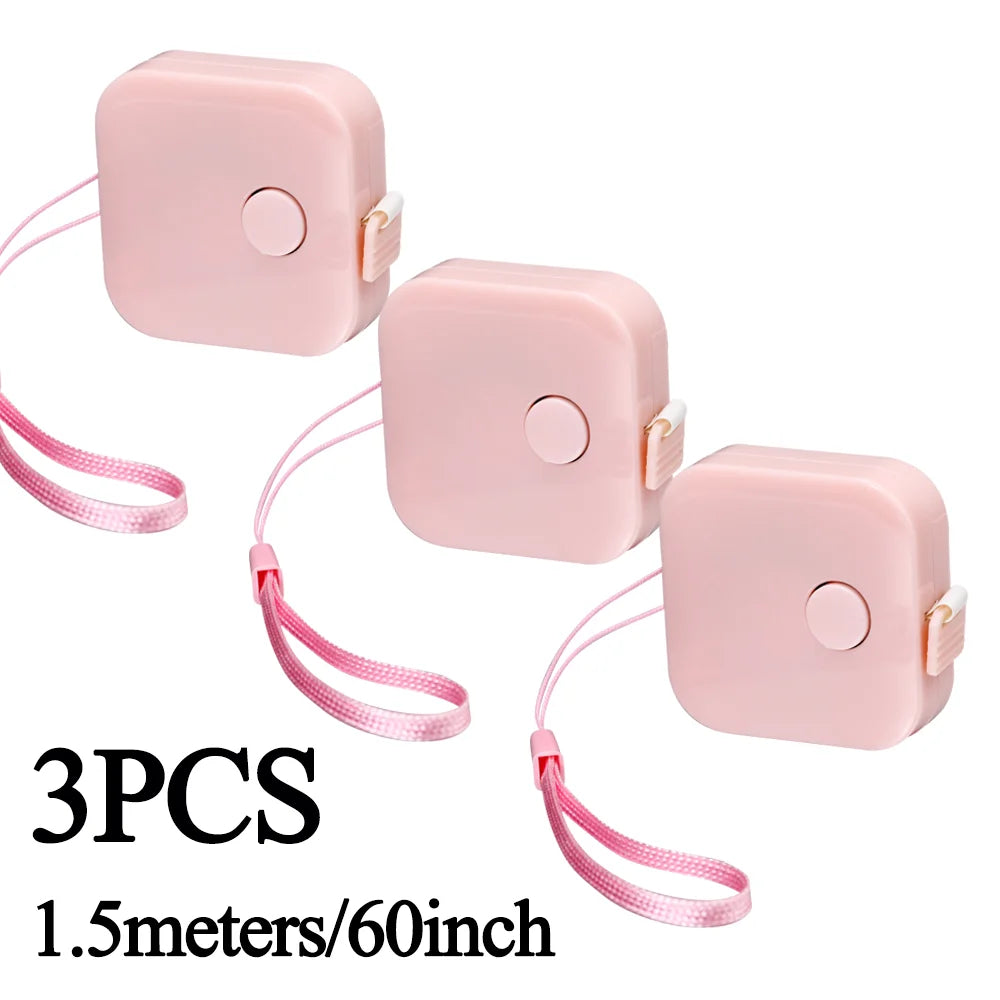 1.5m Portable Double Scale Tape Measure Multi-functional Soft Ruler for Weight Loss Medical Body Measurement Sewing Tailor Craft