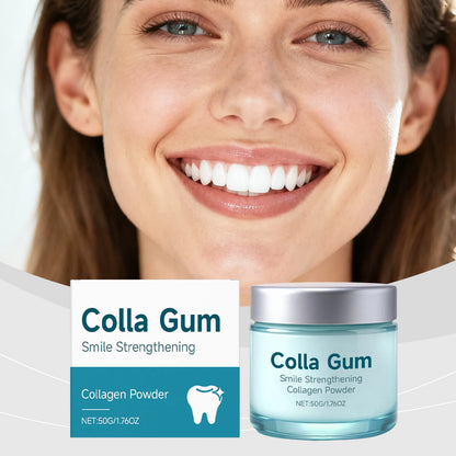Collagen Tooth Powder Brighten Teeth Soothe Gum Removing Dental Plaque Fresh Breath Relieve Dental Caries Oral Care Teeth Powder