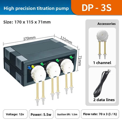 JEBAO DP-4 DP-5 DP-2 DP-3S DP-4S DP-3 Automatic titration pump peristaltic pump Dosing pump Aquarium automatic infusion machine