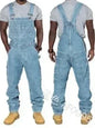 Mens Jeans 2026 Overalls Men Pockets Casual Loose Long Denim Pants Slim Splice Straight Rompers Autumn Plus Size Long Jeans Men