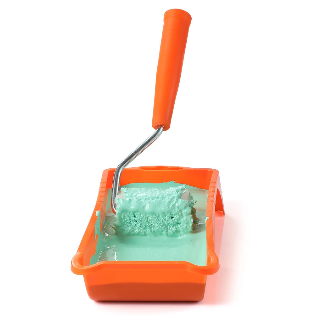 2 Inch Small Paint Roller Kit High-Density Foam Paint Roller Paint Tray Liner For Wall Painting Tools