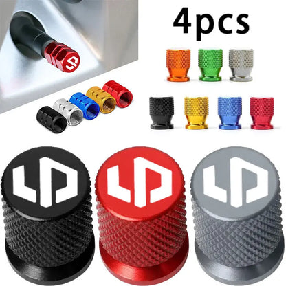 4PCS Colorful Car Accessories Car Tire Valve Cap For Leapmotor Leap T03 C11 C01 C16 T03 S01 B01 B10 C10 C16
