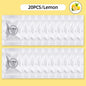 50/40/30/20/10pcs Car Air Freshener Supplement 7 Pcs/Lot Solid Car Perfume Car Air Conditioner Vent Auto Ocean Refill Air Outle