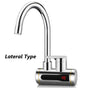 DMWD Tankless Electric Hot Water Heater Universal Hose Faucet Kitchen Instant Heating Tap Water Heater LED Temperature Display