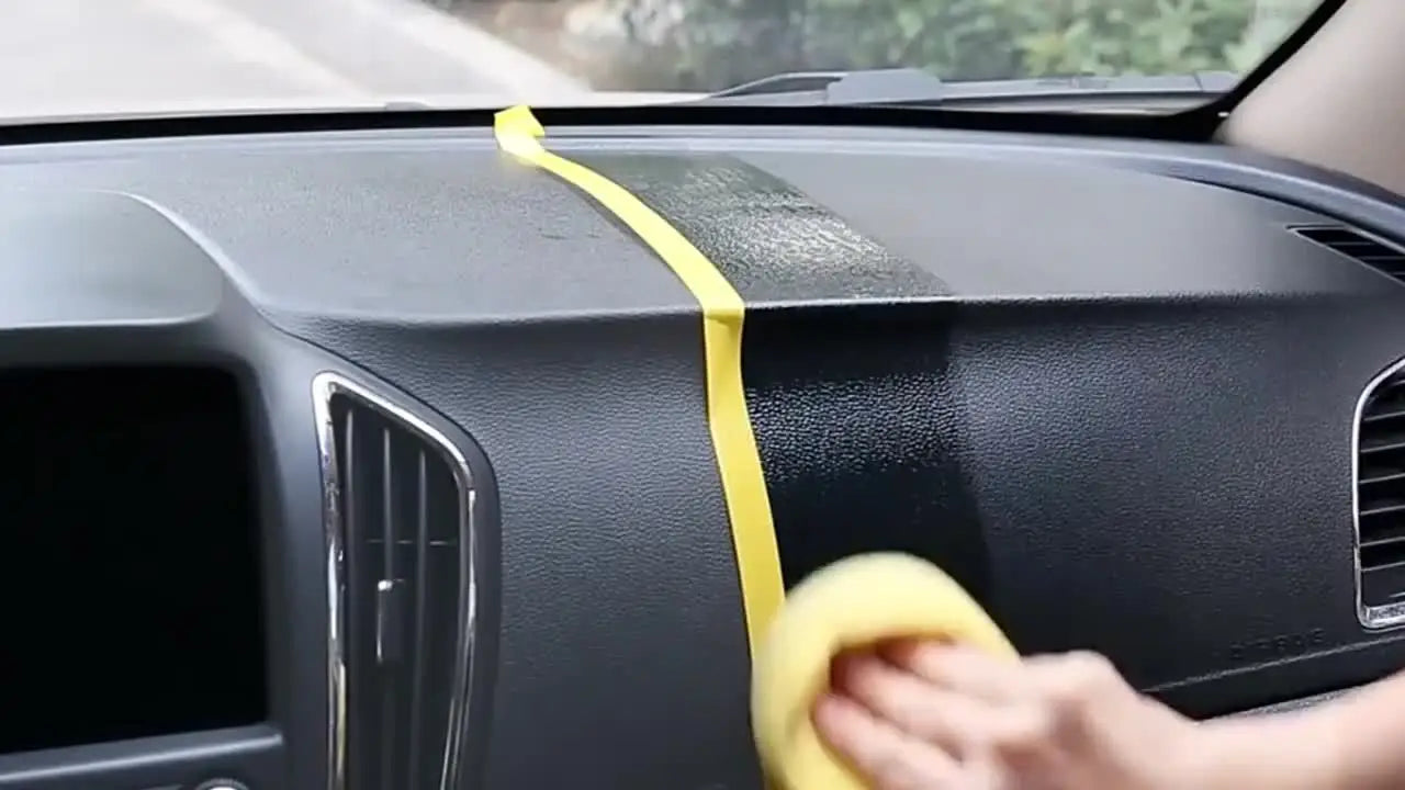 1 Piece 100g Car Plastic Repair Agent Recovery Black Luster Car Interior Leather and Panel Update Wax Coating Car Polishing and Repair Coating Cleaning Rejuvenation Repair Wax