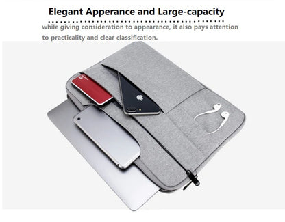 Water-resistant Universal Laptop Bag Sleeve 11 12 13 14 15 15.6 inch Notebook for Macbook Computer Handbag Briefcase Travel Bag